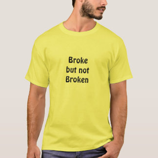 T-shirts quebrou