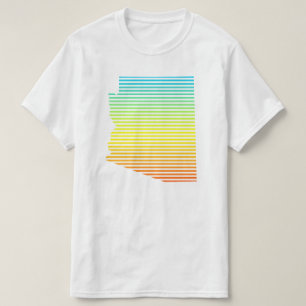 T-shirts queda de resfriamento da arizona