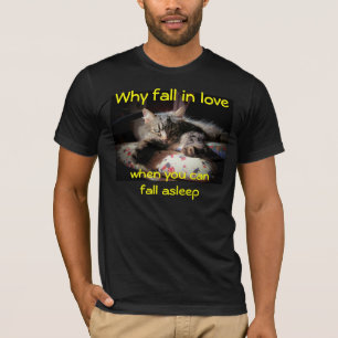 T-shirts Queda no sono do amor ou da queda