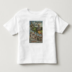 T-shirts Quedas americanas, Idaho - grandes cenas da letra