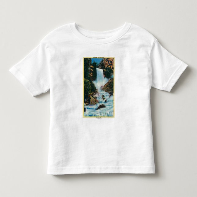 T-shirts Quedas Vernal em YosemiteYosemite, CA (Frente)