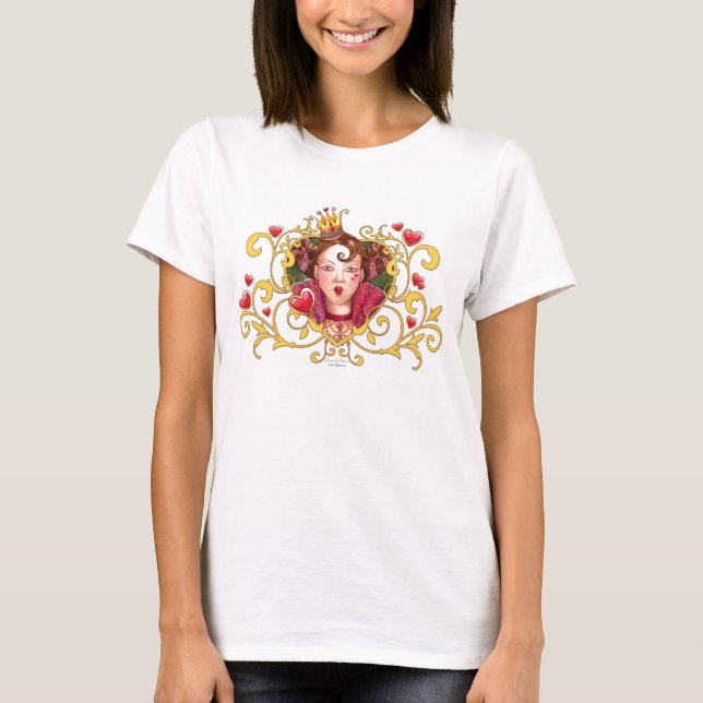 T-shirts Queen of Hearts (Frente)