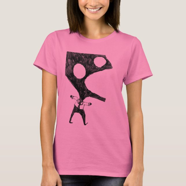 T-shirts queimar (Frente)