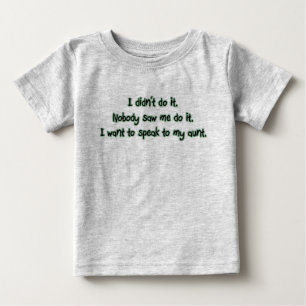 T-shirts Queira falar a minha tia