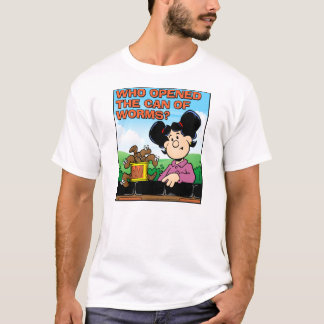 T-shirts Quem abriu a lata de sem-fins