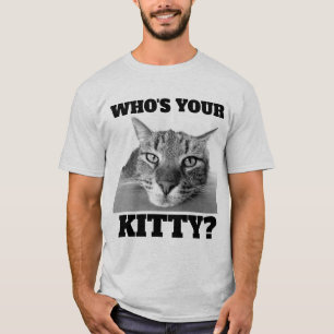 T-SHIRTS, QUEM É O SEU GATINHO? CAMISETAS CAT FUNN