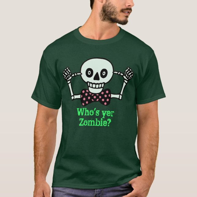 T-shirts Quem é zombi do YER? (Frente)