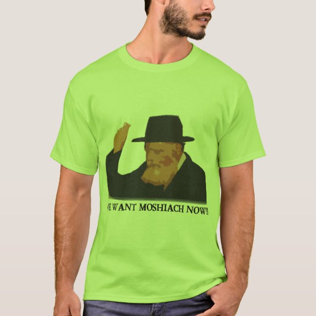 T-shirts Queremos Mashiach Agora (Frente)
