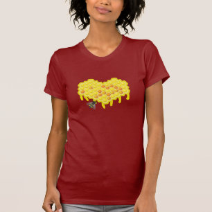 T-shirts Querido da abelha e do favo de mel