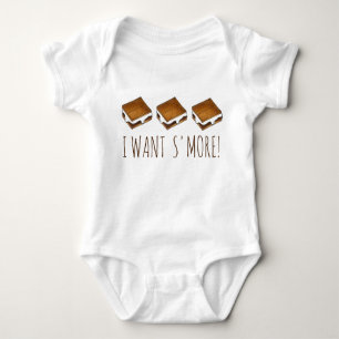 T-shirts Quero Mais Camfire S'mores Acampando Foodie