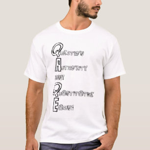 T-shirts Questione a Autoridade Sobre Alívio Quantitativo