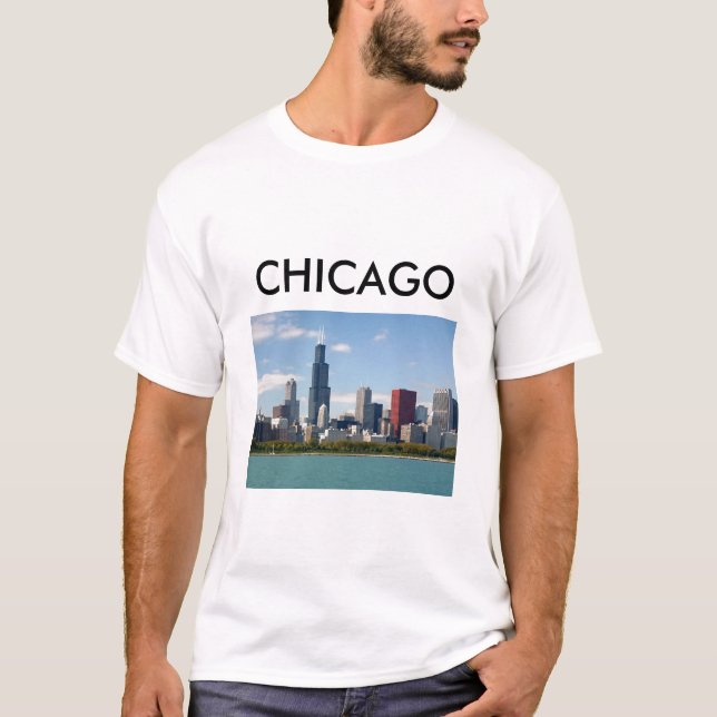 T-shirts qui, CHICAGO (Frente)
