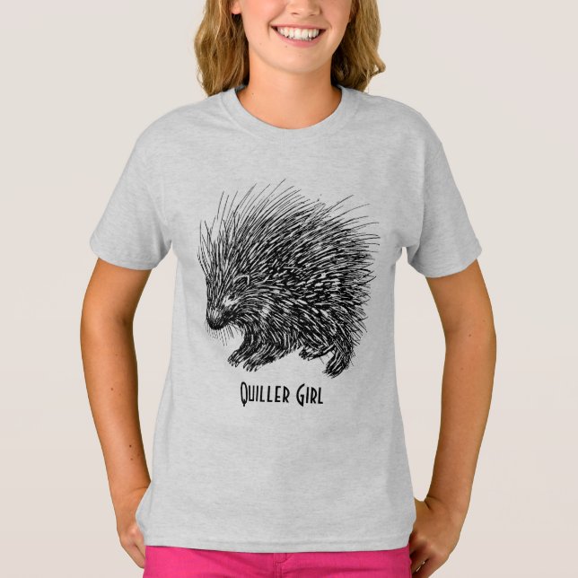 T-shirts Quiller Girl (Frente)