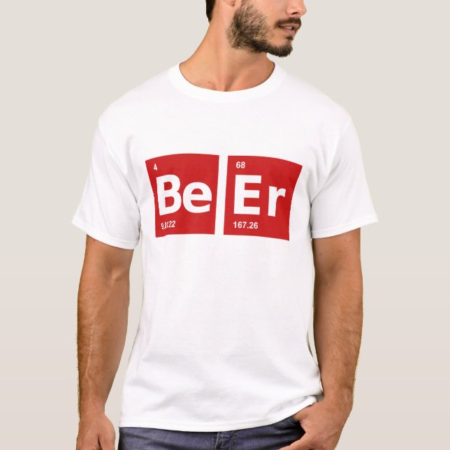 T-SHIRTS QUÍMICA DA CERVEJA (Frente)