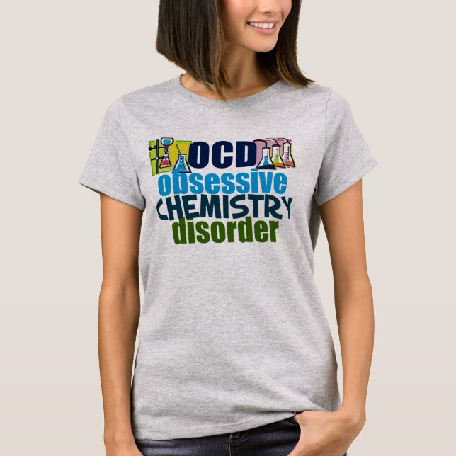 T-shirts Química Engraçada (Frente)