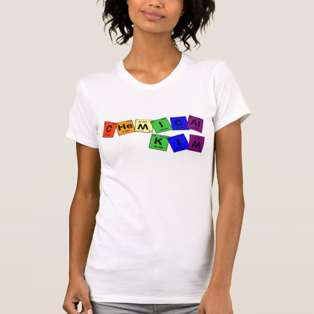 T-shirts Química Kim (Frente)