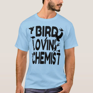 T-shirts Químico Adorante de Pássaro