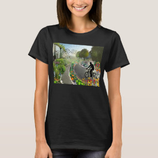 T-shirts Quinta Bicicleta Sagrada em 2048 w. Espiral