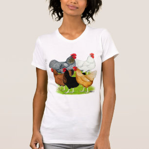 T-shirts Quintet de Galinhas Ligadas a Sexo