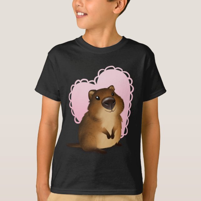 T-shirts Quokka (Frente)