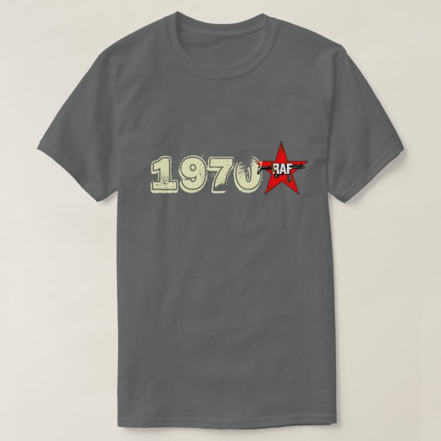 T-SHIRTS R.A.F. 1970 (Frente do Design)