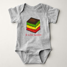 T-shirts R é para o Rainbow Italiana Seven Layer Cookie ABC