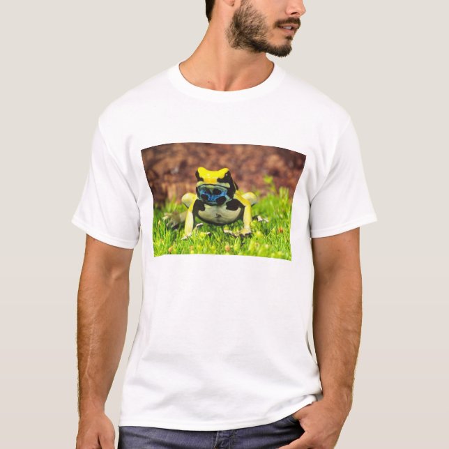 T-shirts Rã-veneno-de-tinta, Dendrobates tinctorius, (Frente)