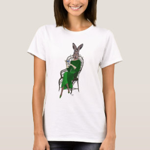 T-shirts Rabbit Bella Tomando Chá 2