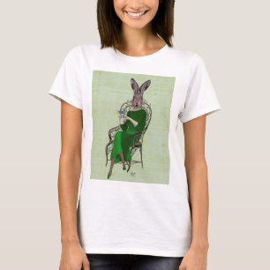 T-shirts Rabbit Bella Tomando chá 3