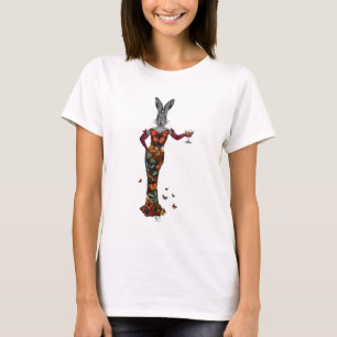 T-shirts Rabbit Borboleta Vestido 2
