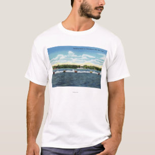 T-shirts Raças da lancha no lago