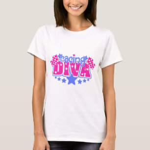 T-shirts Racing Diva