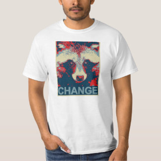 T-shirts Racoon para prezident