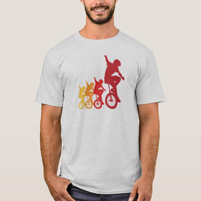 T-shirts Rad Unicyle (Frente)