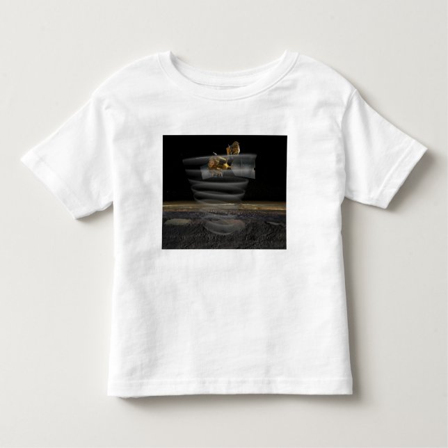 T-shirts Radar de Marte Reconnaissance Orbiter no Trabalho (Frente)