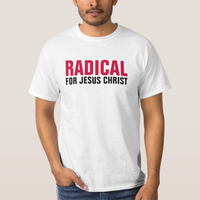 T-shirts Radical para Jesus (Frente)
