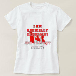 T-shirts Radicalmente Canadense