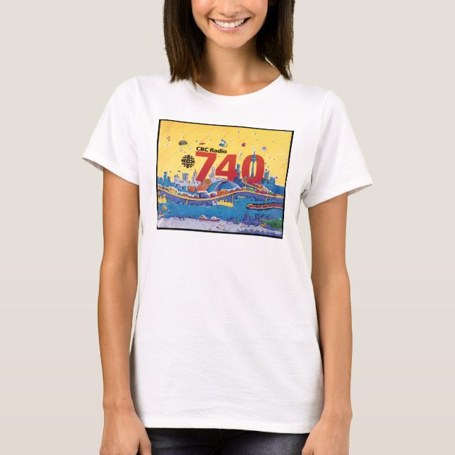 T-shirts Rádio CBC 740 - Mulheres (Frente)