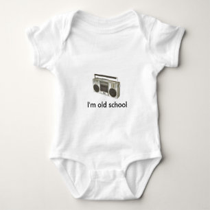 T-shirts rádio velho, eu sou velha escola
