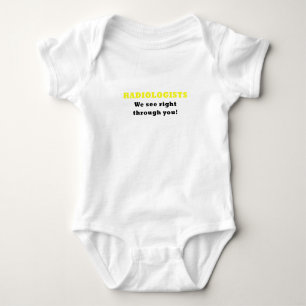 T-shirts Radiologistas que nós vemos certo através de voc