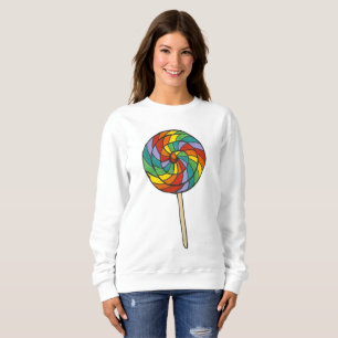 T-shirts Rainbow Candy LGBT Orgulho Lollipop Sweet