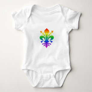 T-shirts Rainbow Fleur-de-lis