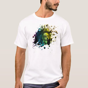 T-shirts Rainbow Roaring Lion