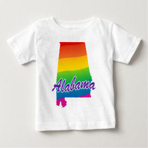 T-shirts Rainbow State Of Alabama