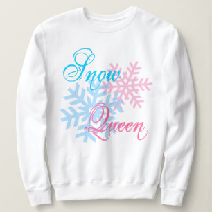 T-shirts Rainha da Neve e flocos de neve engraçados elegant