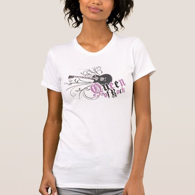 T-shirts Rainha da rocha (Frente)
