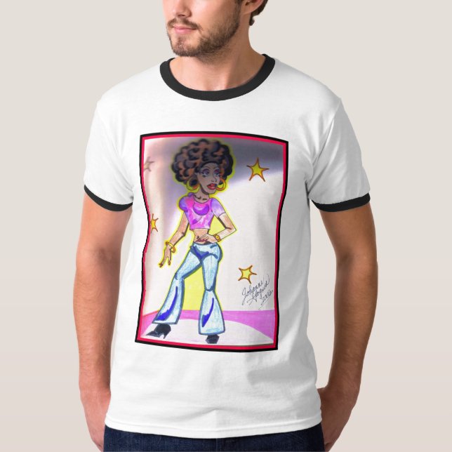 T-shirts rainha do disco (Frente)