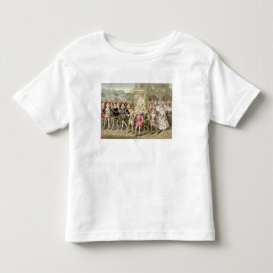 T-shirts Rainha Elizabeth I em procissão com seus cortesãos