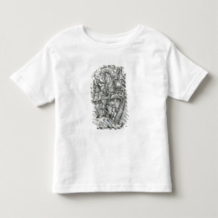 T-shirts Rainha Elizabeth mim em uma caça do veado
