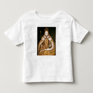 T-shirts Rainha Elizabeth mim em vestes da coroação